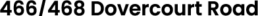466-468 Dovercourt Road logo